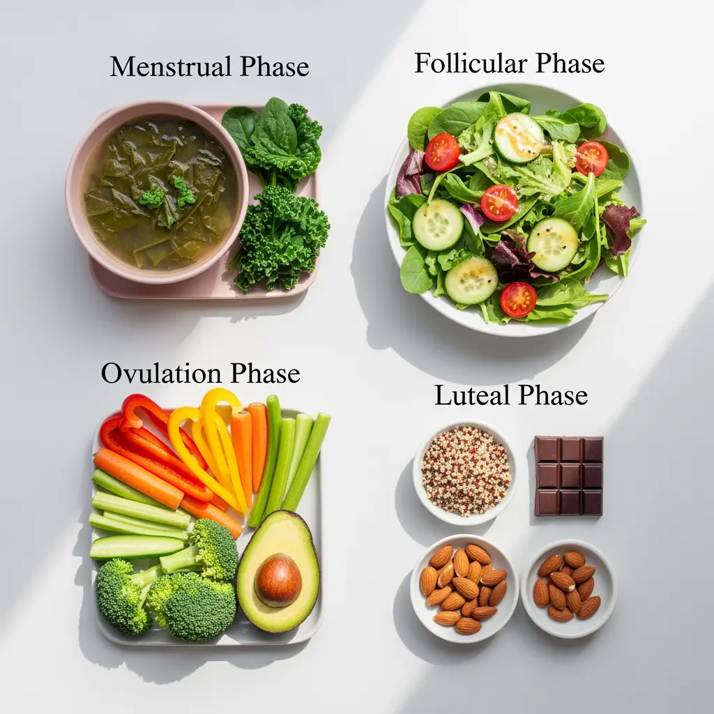 cycle syncing food list for hormonal balance